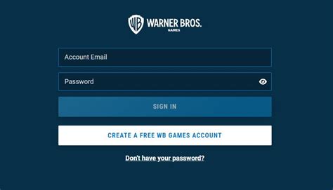 account.wbgames|warner brothers games account.